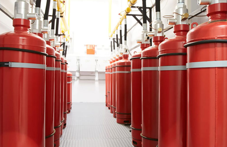 Clean Agent Fire Suppression System